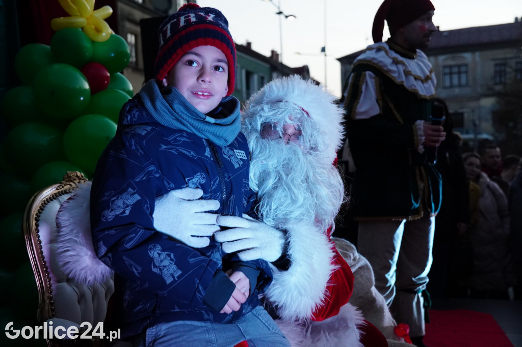 Mikołaj na gorlickim Rynku (04.12.)