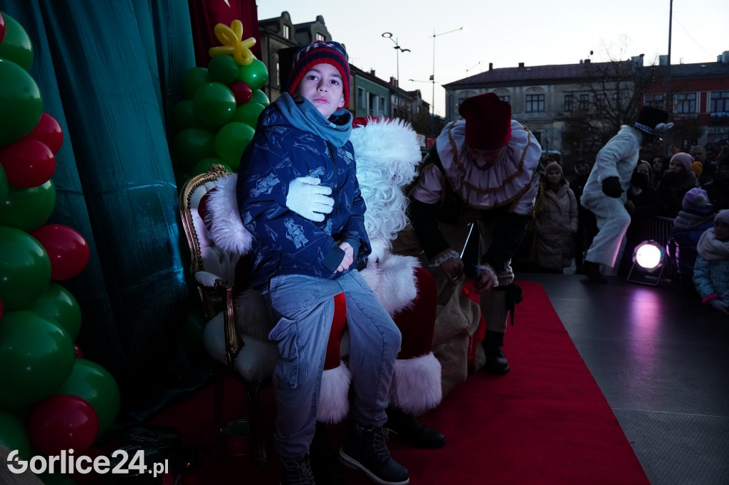 Mikołaj na gorlickim Rynku (04.12.)