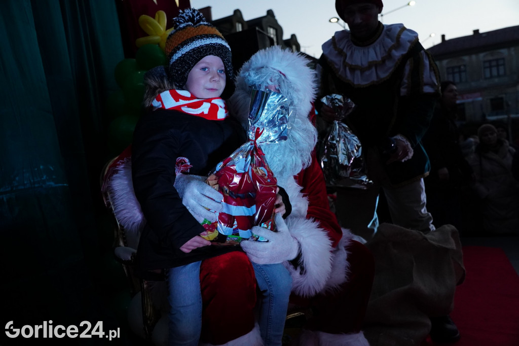 Mikołaj na gorlickim Rynku (04.12.)