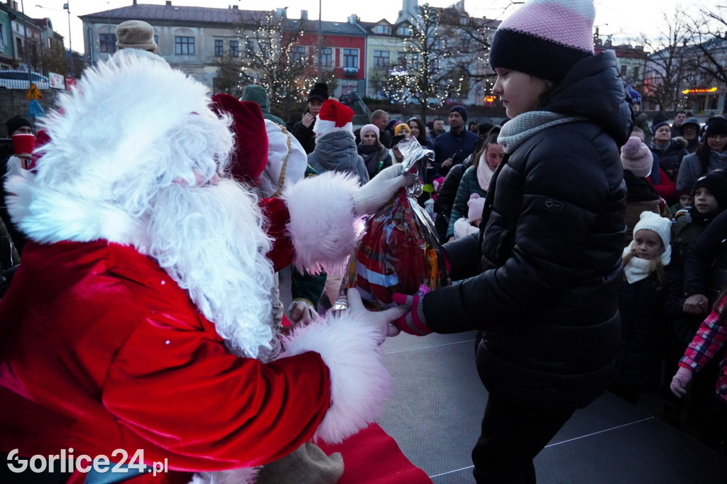 Mikołaj na gorlickim Rynku (04.12.)