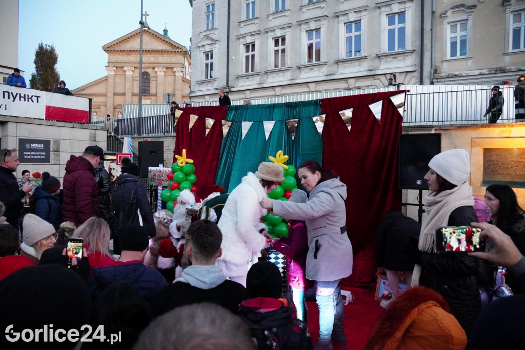 Mikołaj na gorlickim Rynku (04.12.)