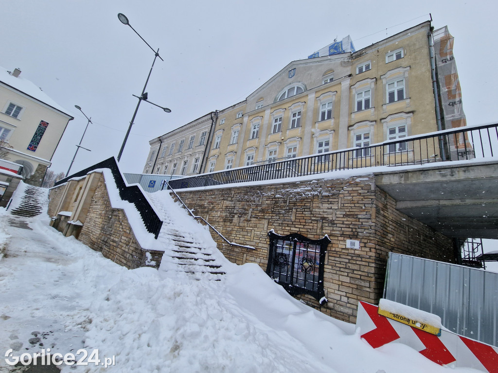 Gorlice zasypane śniegiem (11.12.2022r.)