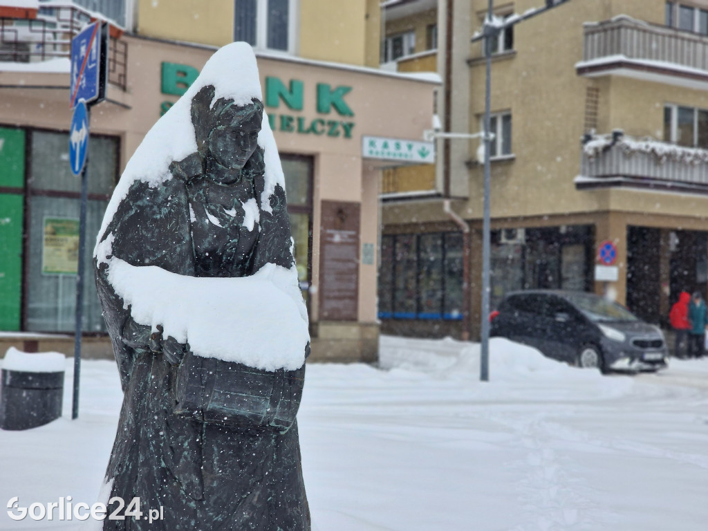Gorlice zasypane śniegiem (11.12.2022r.)