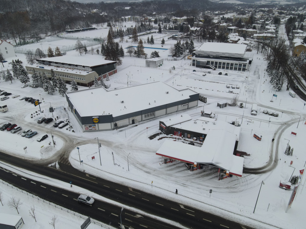 Gorlice zasypane śniegiem (11.12.2022r.)