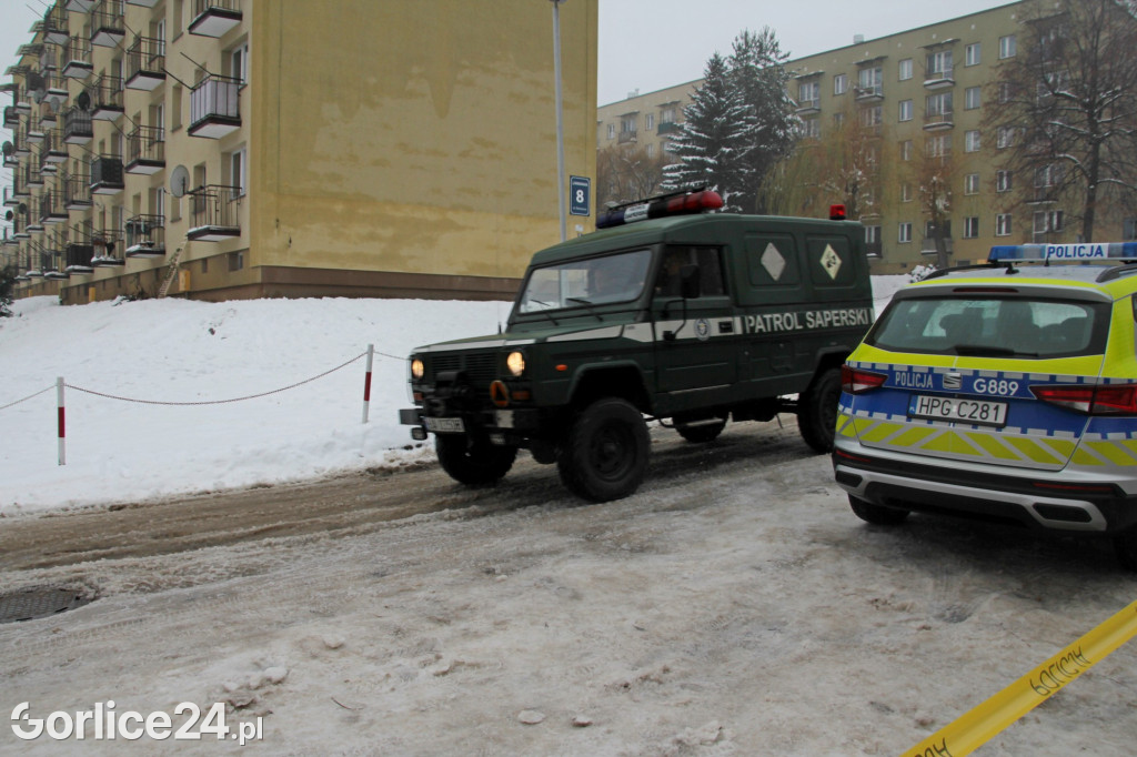 Bomba w piwnicy bloku mieszkalnego 16.12.