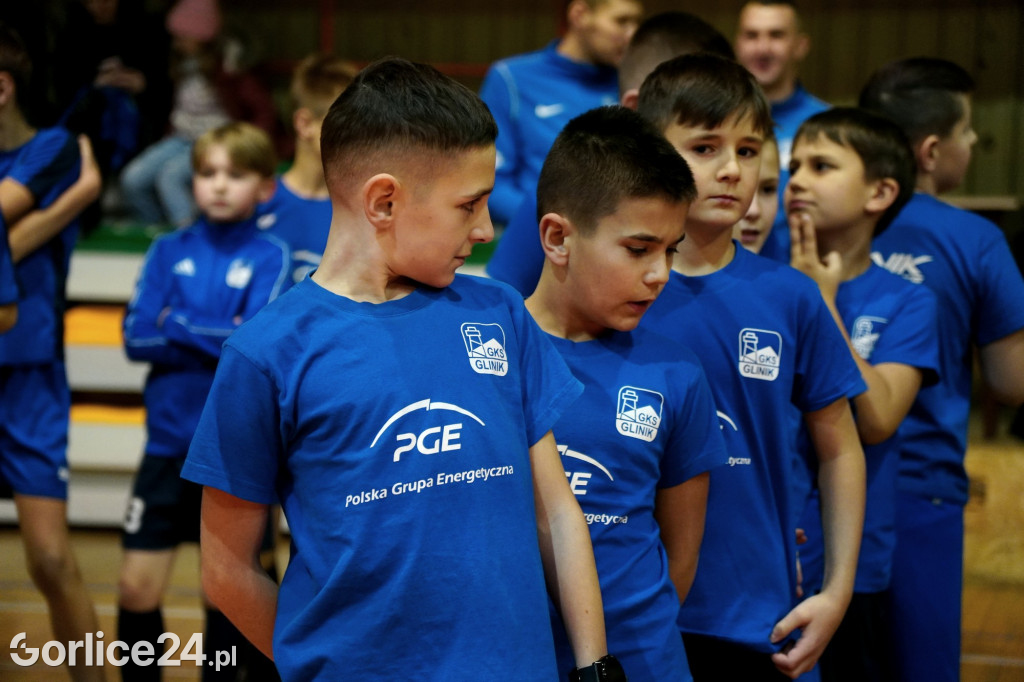 Mikołaj odwiedził najmłodszych piłkarzy Glinika