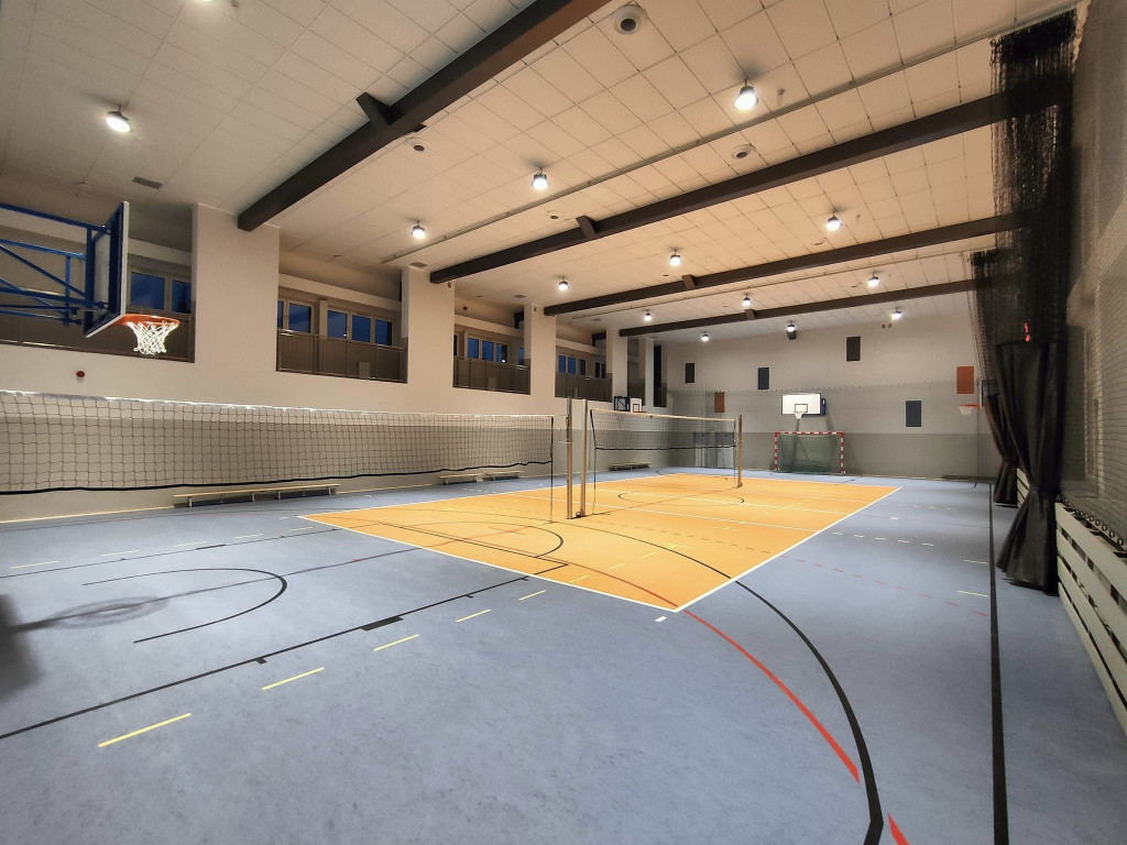 Sala gimnastyczna w Budowlance już po remoncie