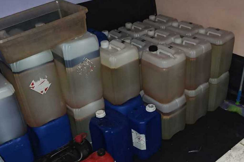 Policja zlikwidowała linię produkcyjną narkotyków