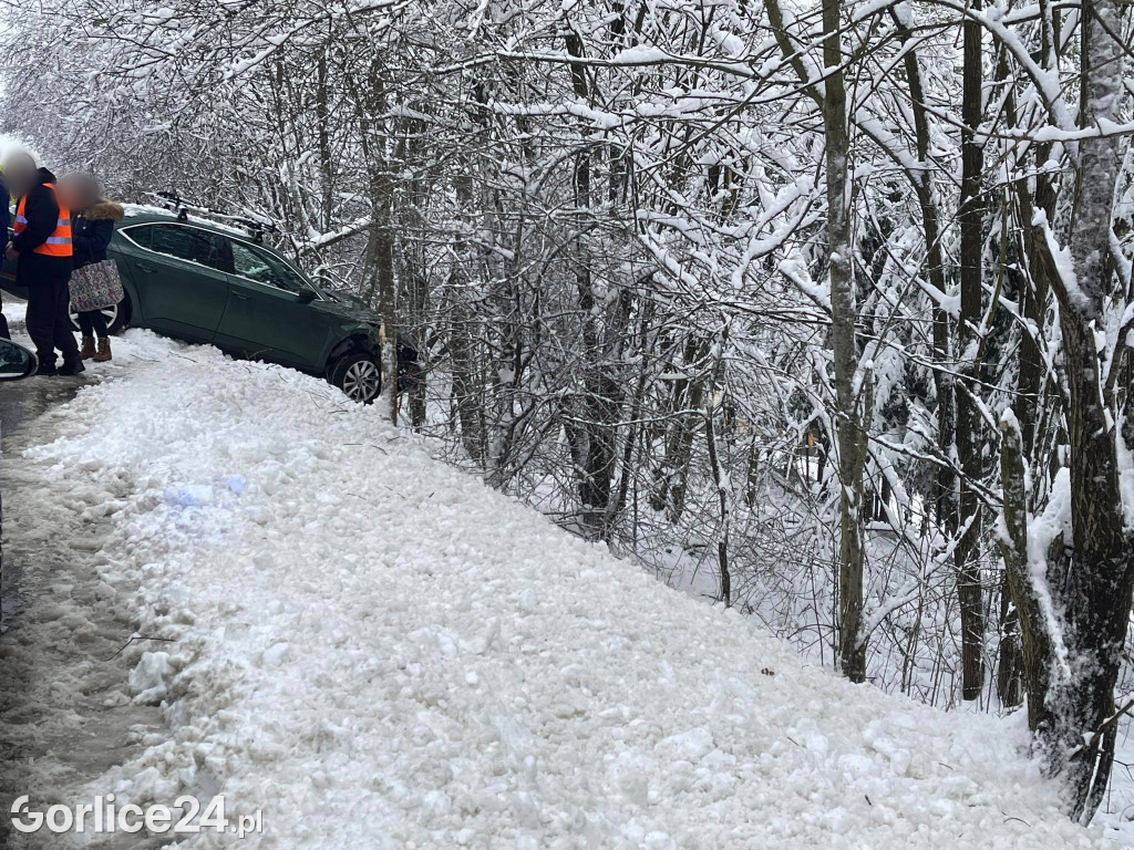 Kolizja w Klimkówce (22.01.)