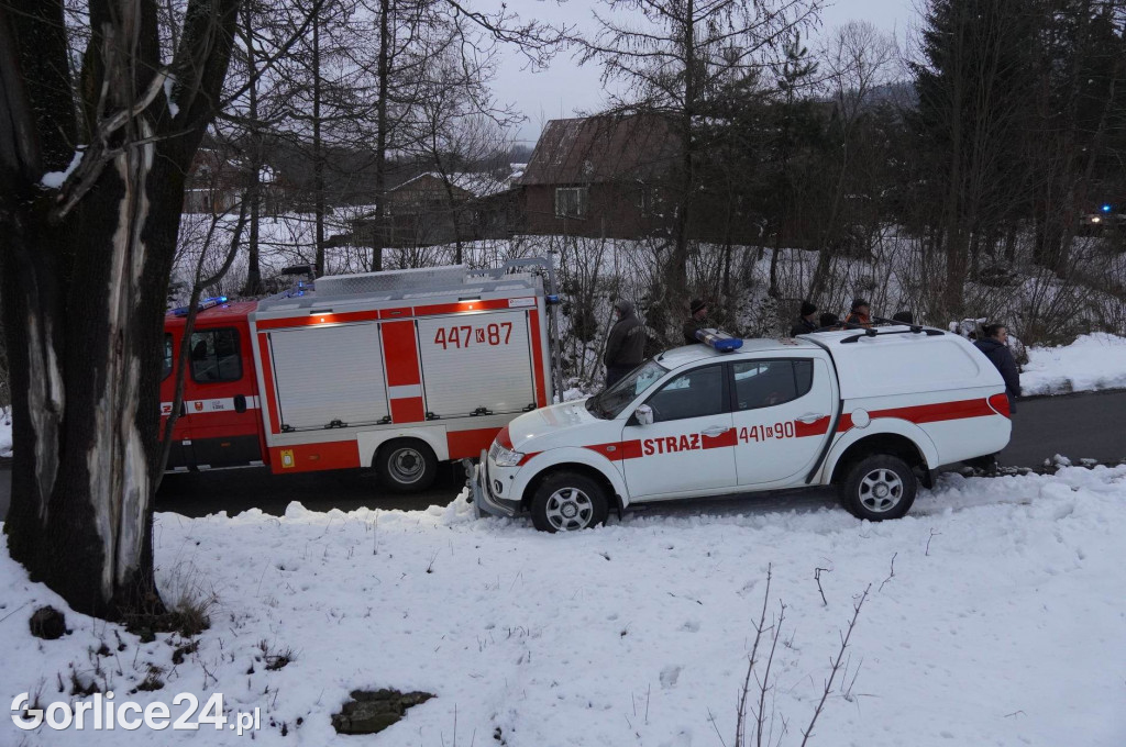 Wypadek w miejscowości Łosie
