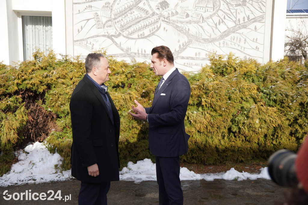 Douglas Emhoff w Gorlicach