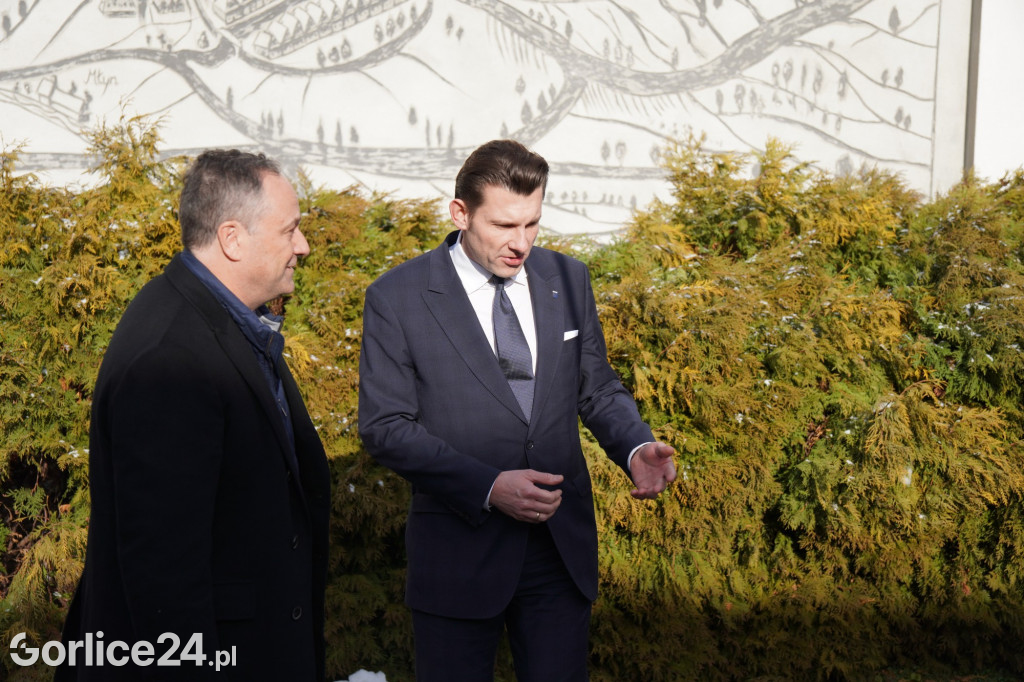 Douglas Emhoff w Gorlicach