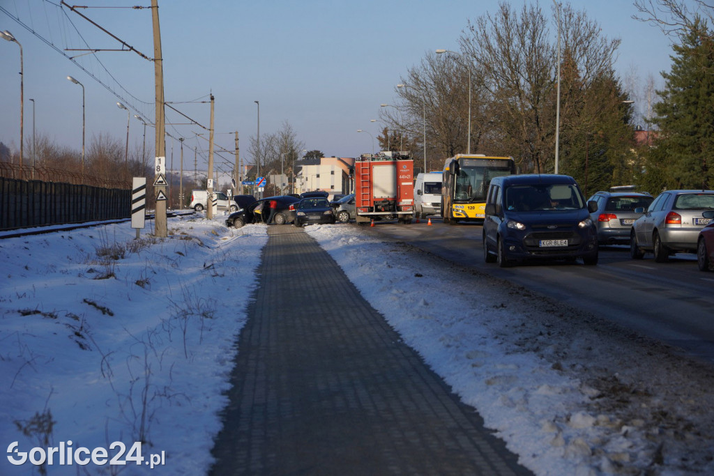 Wypadek na ul. Chopina 08.02.