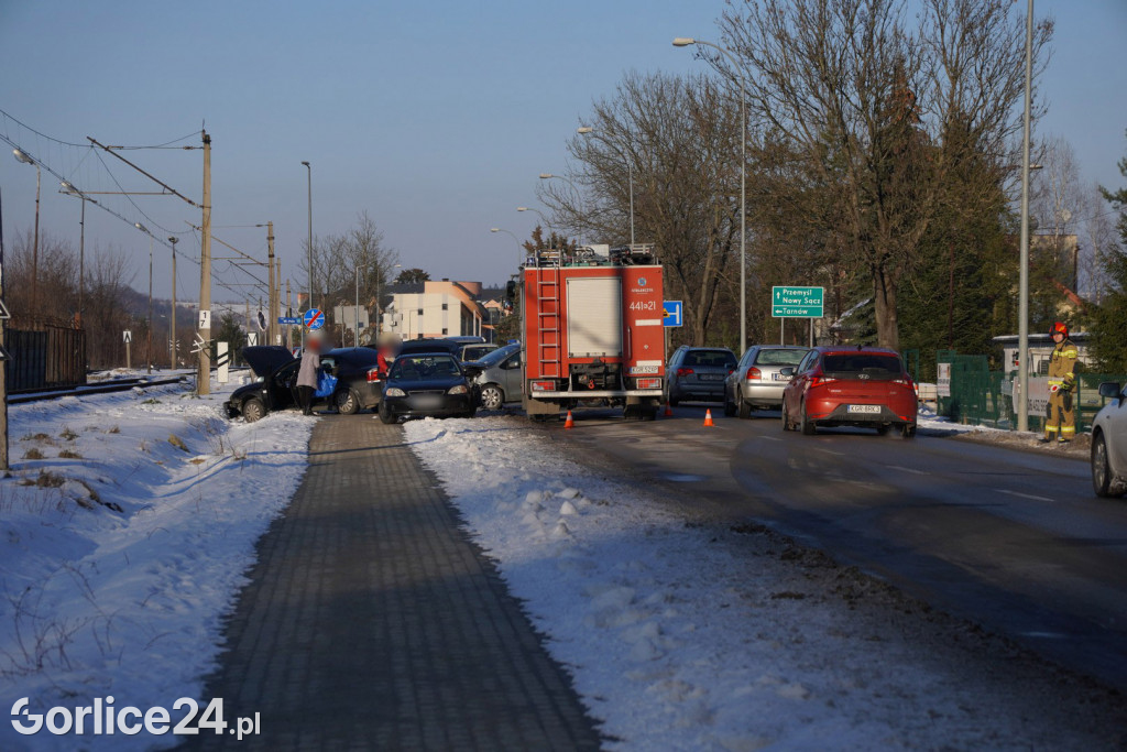 Wypadek na ul. Chopina 08.02.