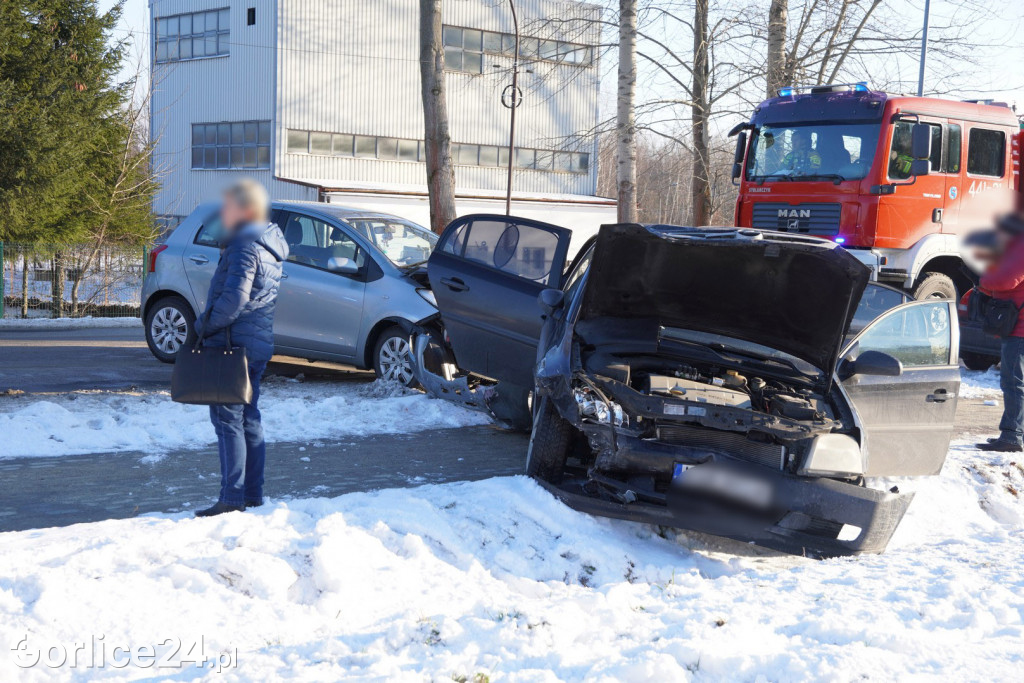 Wypadek na ul. Chopina 08.02.