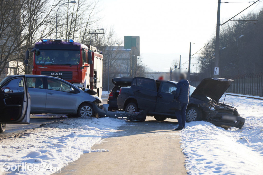 Wypadek na ul. Chopina 08.02.