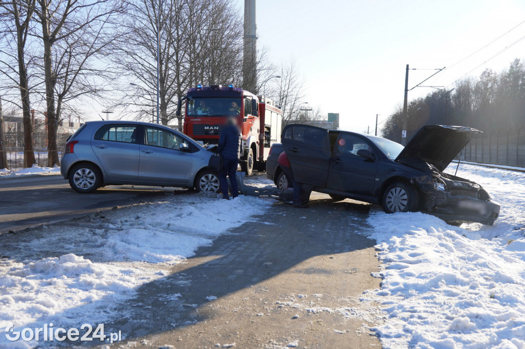 Wypadek na ul. Chopina 08.02.