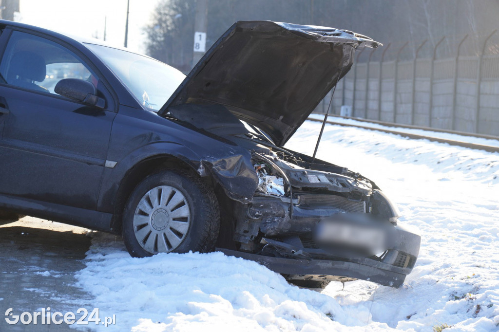 Wypadek na ul. Chopina 08.02.