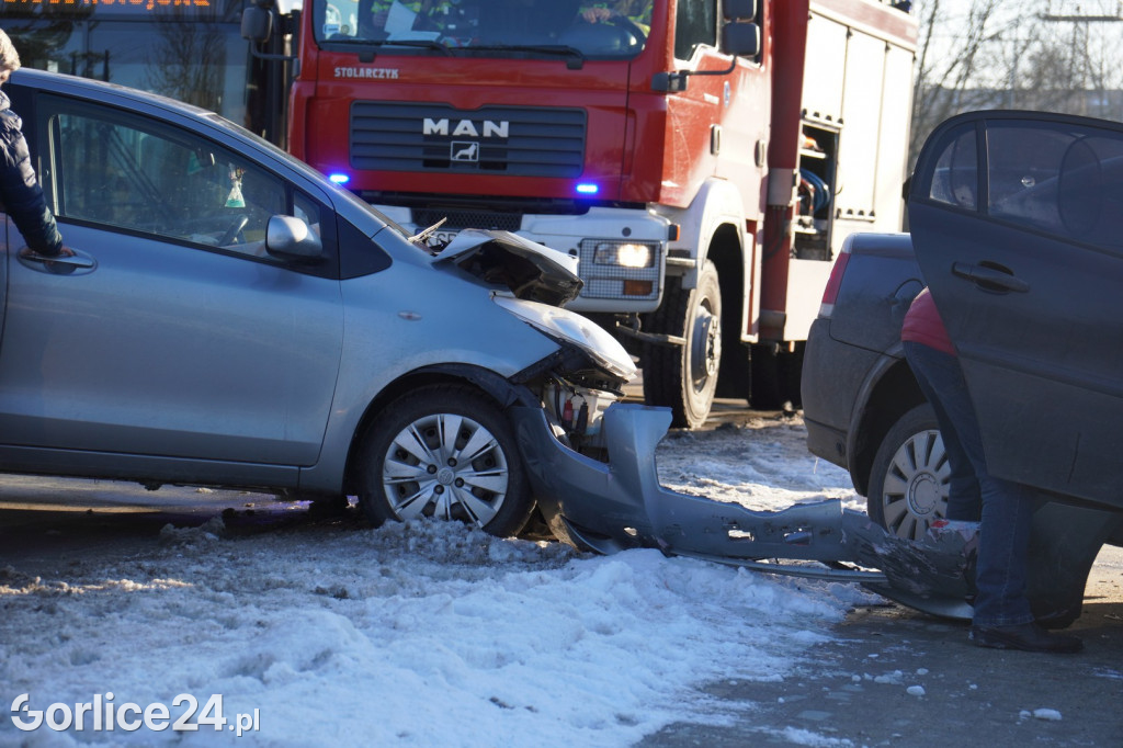Wypadek na ul. Chopina 08.02.