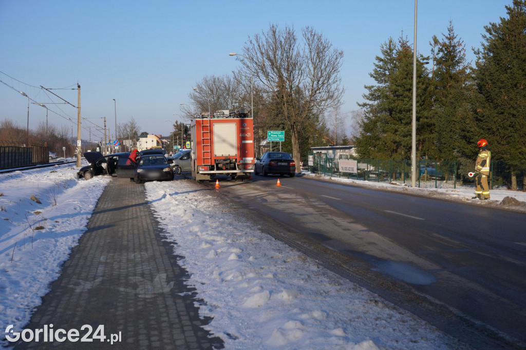 Wypadek na ul. Chopina 08.02.