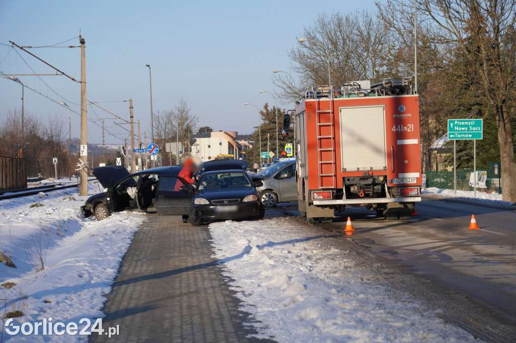 Wypadek na ul. Chopina 08.02.