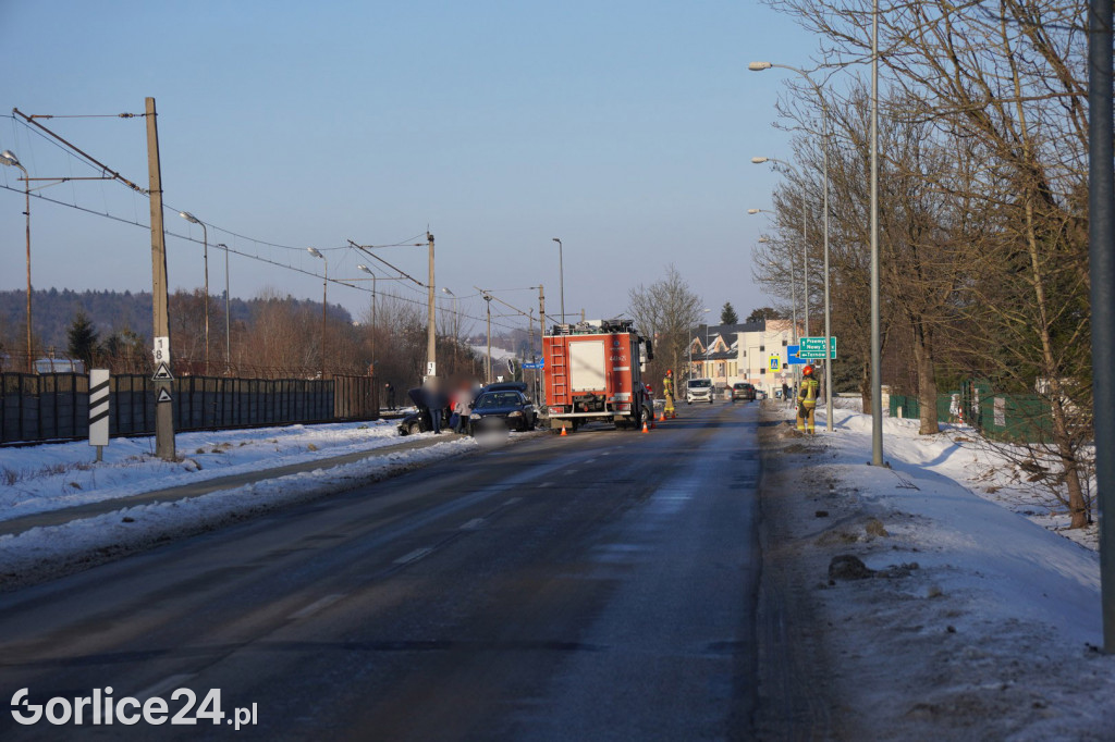 Wypadek na ul. Chopina 08.02.