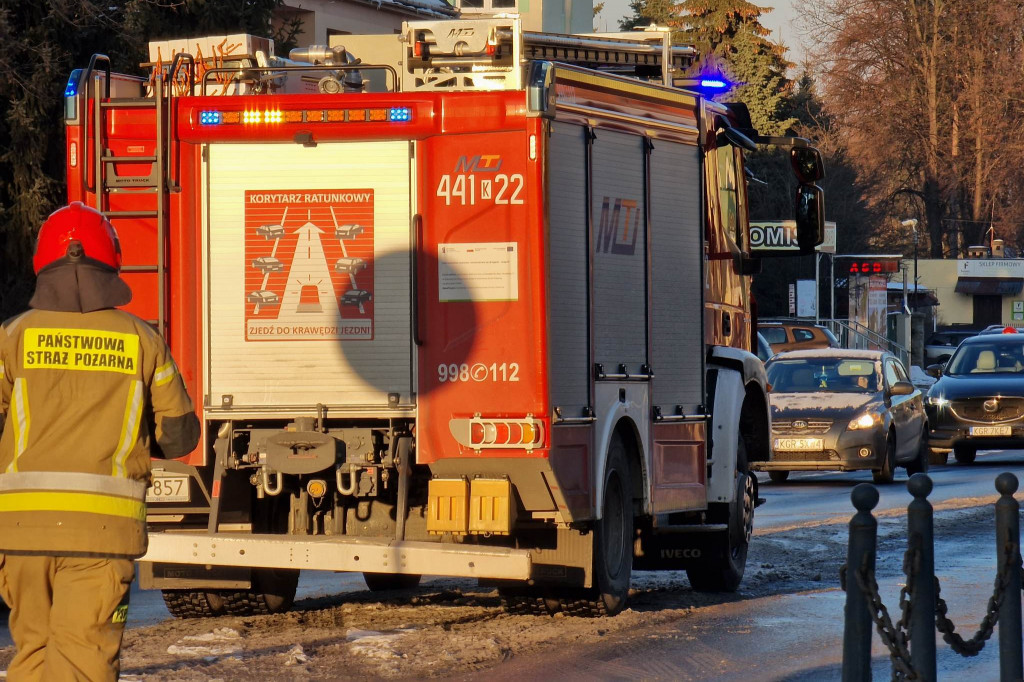 Potrącenie na ul. Bieckiej 08.02
