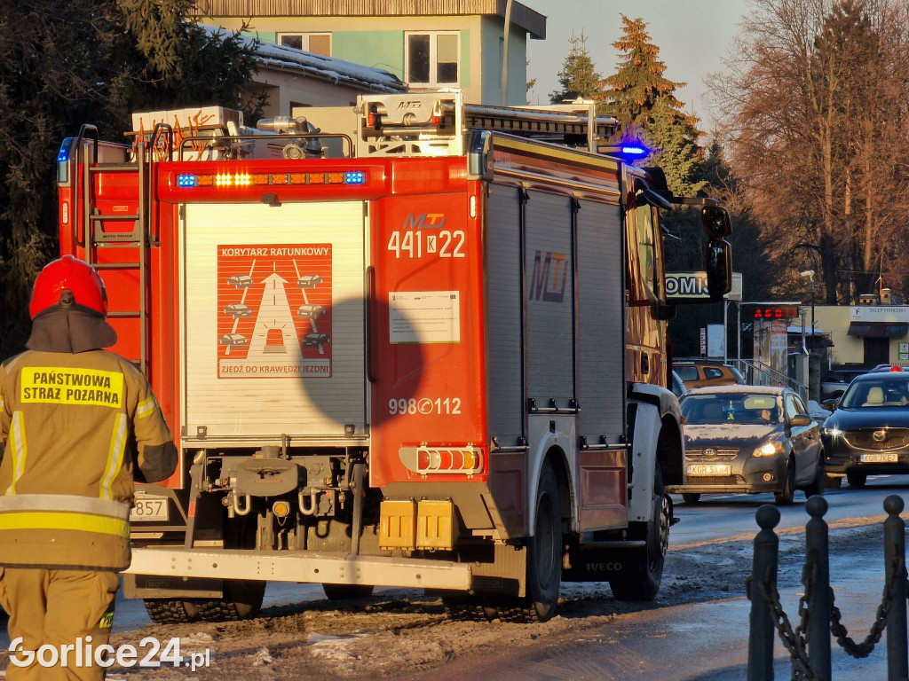Potrącenie na ul. Bieckiej 08.02