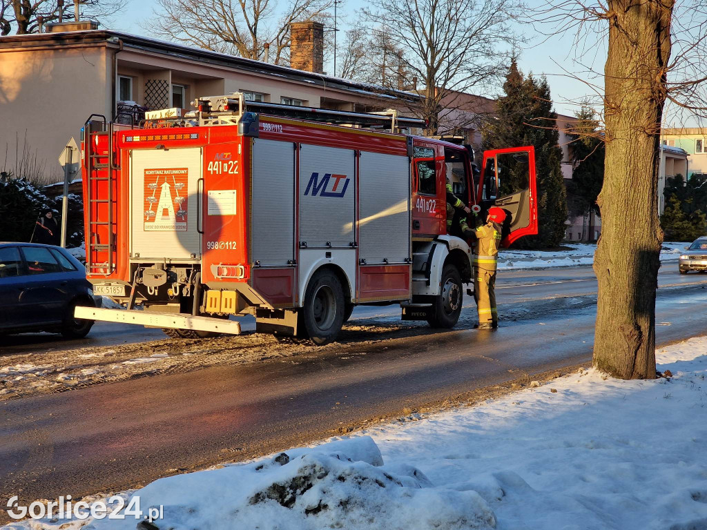 Potrącenie na ul. Bieckiej 08.02