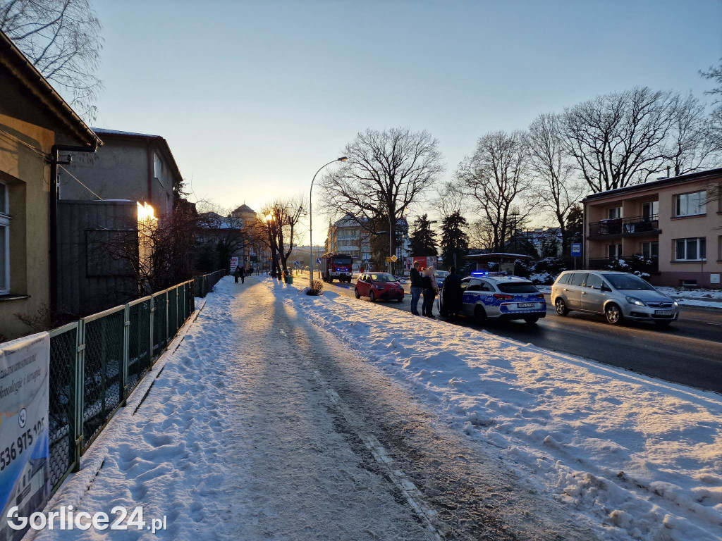 Potrącenie na ul. Bieckiej 08.02