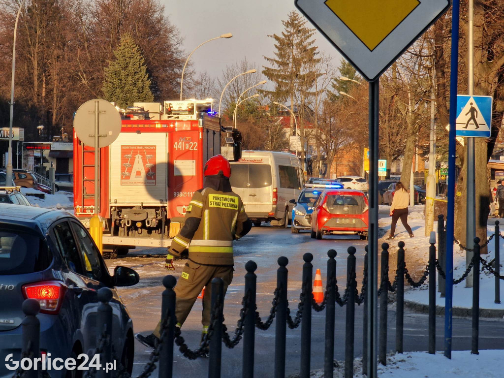 Potrącenie na ul. Bieckiej 08.02