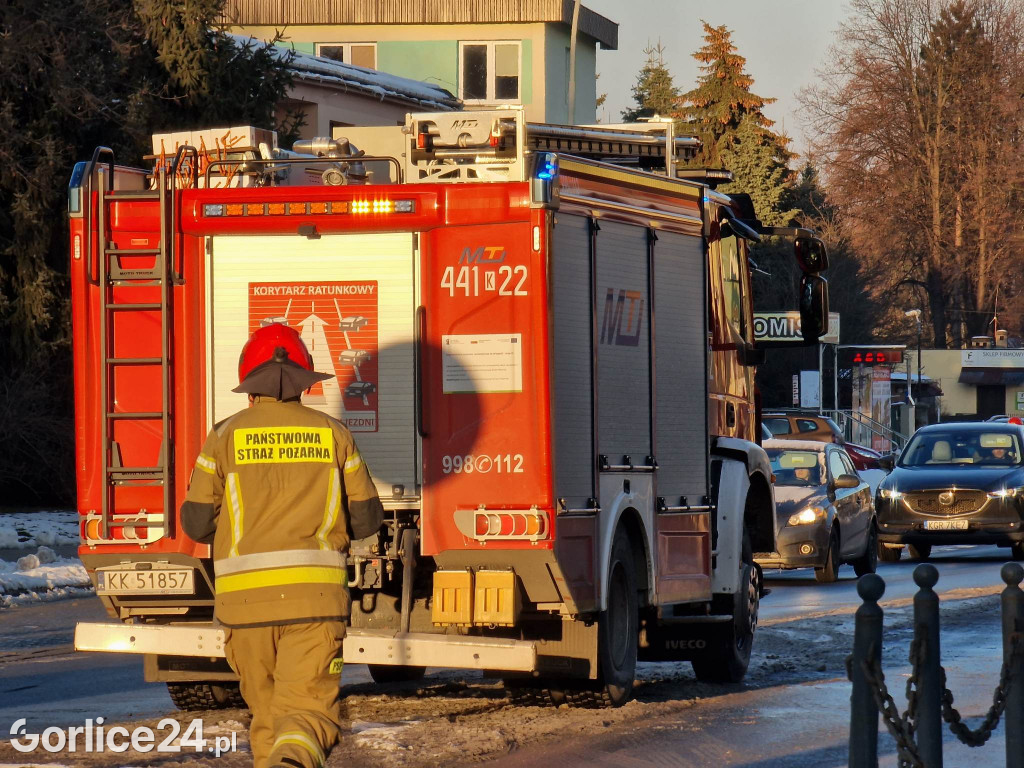 Potrącenie na ul. Bieckiej 08.02