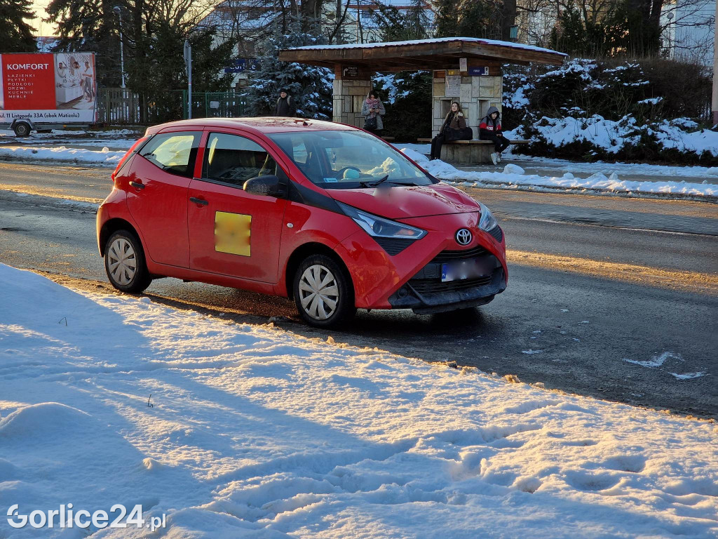 Potrącenie na ul. Bieckiej 08.02