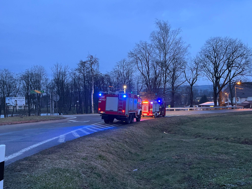 Plama oleju w Lipinkach (17.02)
