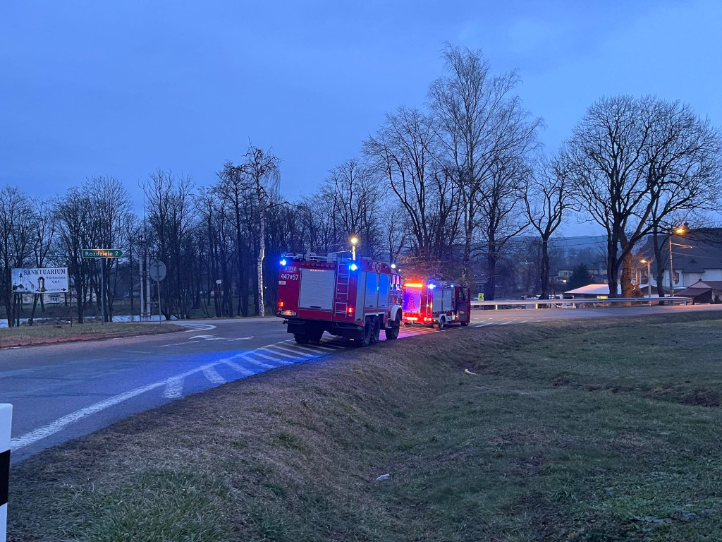 Plama oleju w Lipinkach (17.02)