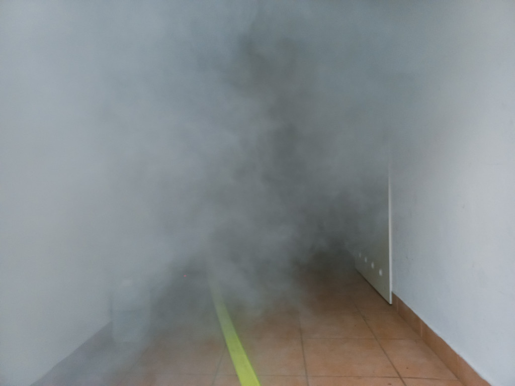 Ćwiczenia strażaków w Moszczenicy (18.02.)
