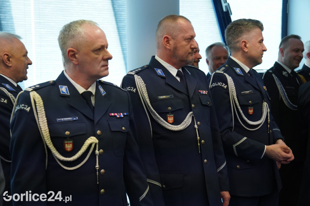 Pożegnanie Komendant KPP w Gorlicach (23.02.)