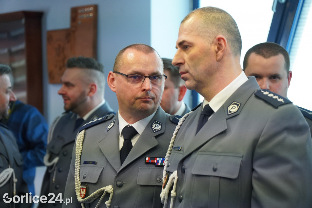 Pożegnanie Komendant KPP w Gorlicach (23.02.)