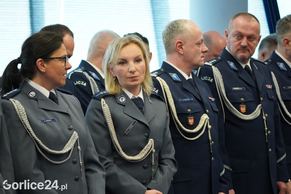 Pożegnanie Komendant KPP w Gorlicach (23.02.)