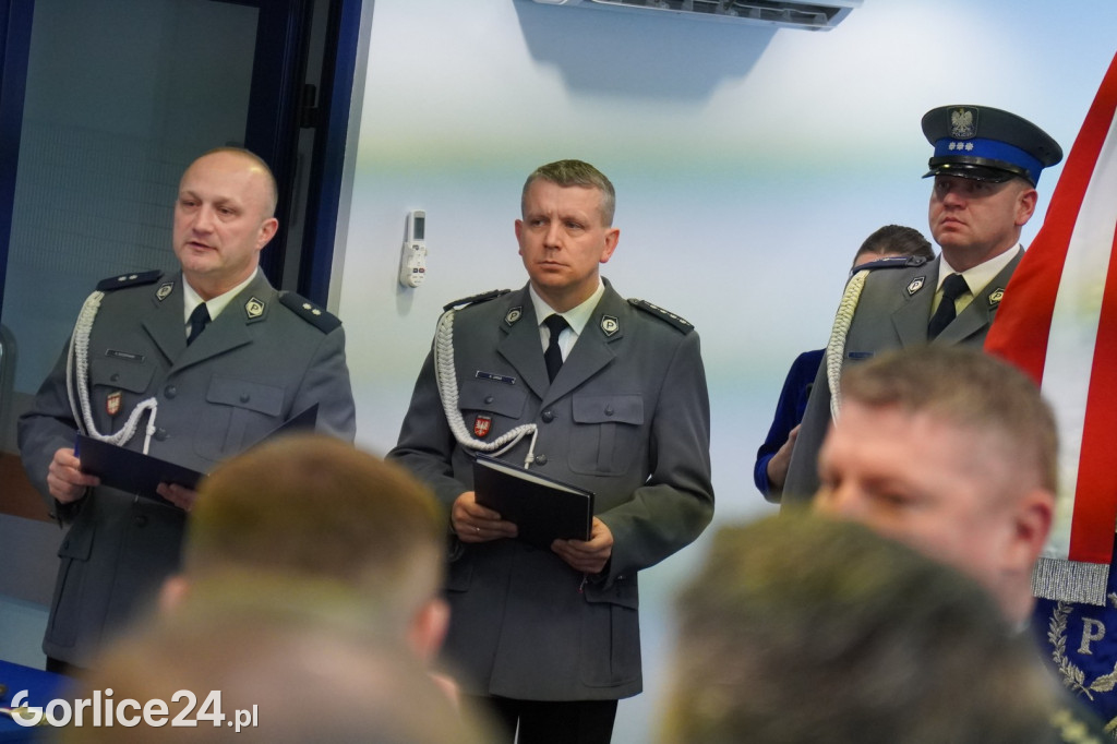 Pożegnanie Komendant KPP w Gorlicach (23.02.)