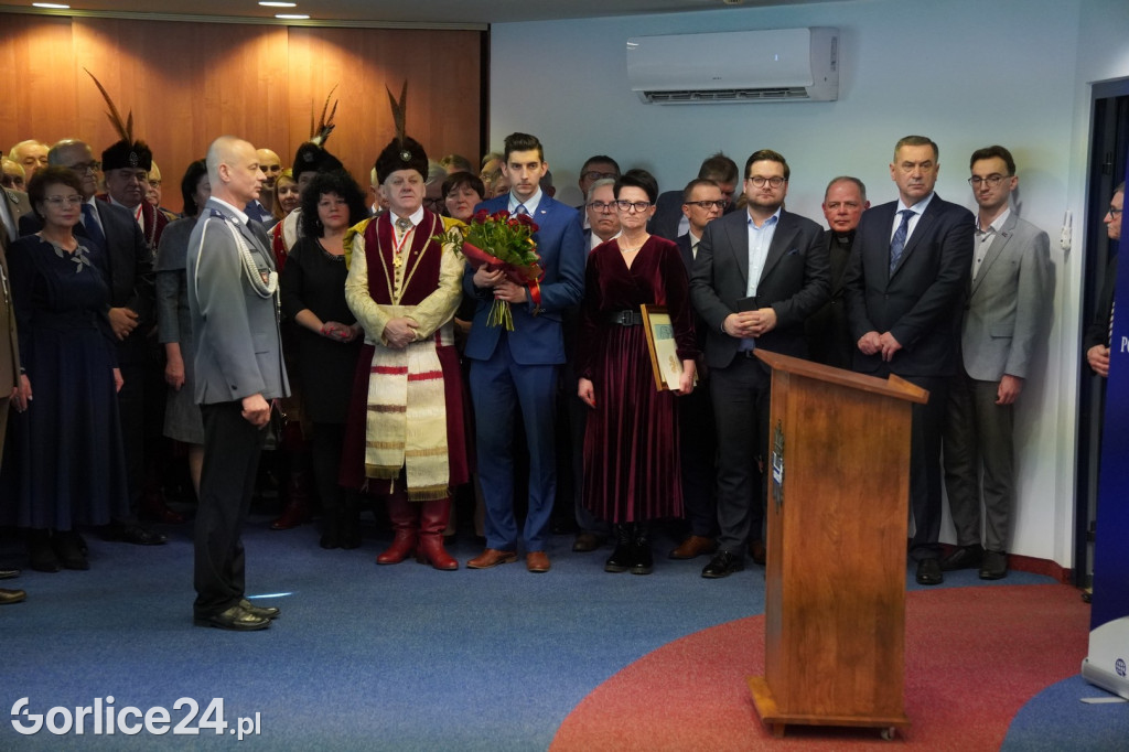 Pożegnanie Komendant KPP w Gorlicach (23.02.)
