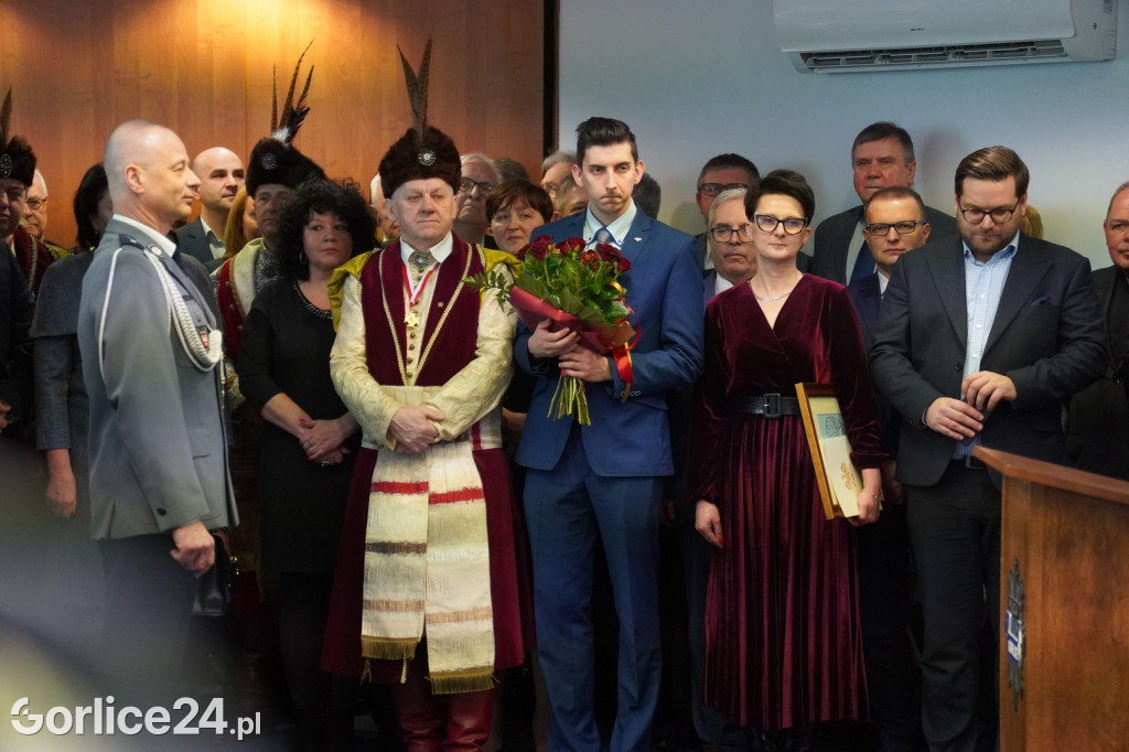 Pożegnanie Komendant KPP w Gorlicach (23.02.)