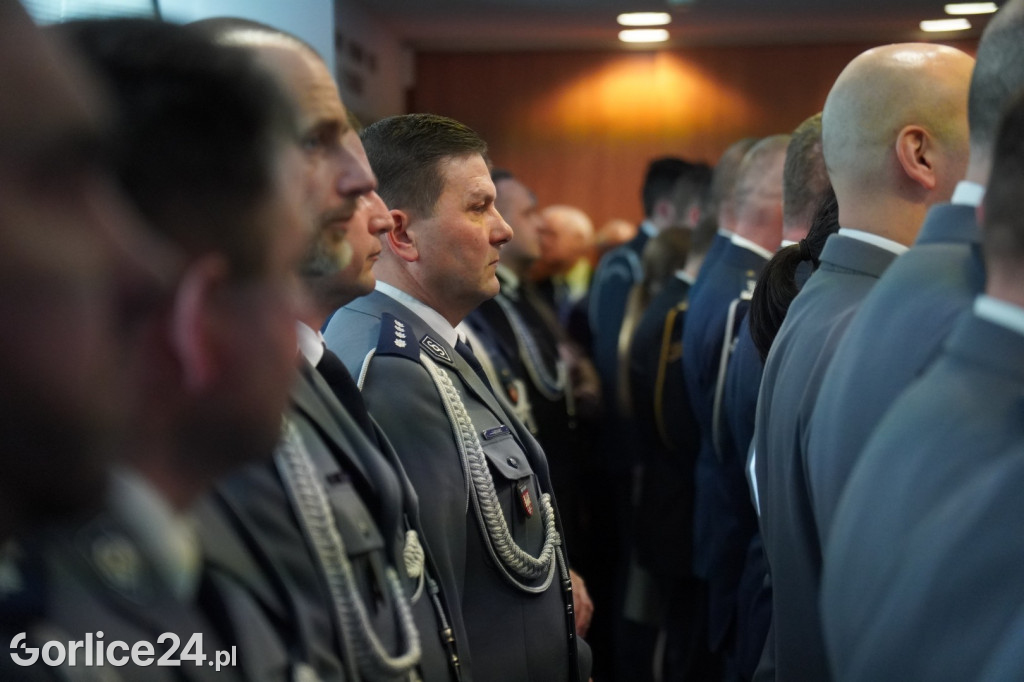 Pożegnanie Komendant KPP w Gorlicach (23.02.)