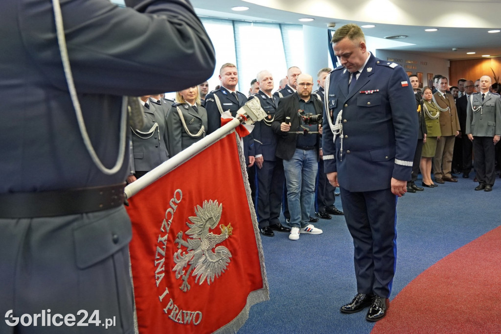 Pożegnanie Komendant KPP w Gorlicach (23.02.)