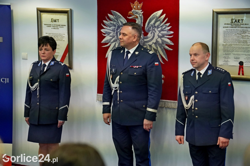 Pożegnanie Komendant KPP w Gorlicach (23.02.)