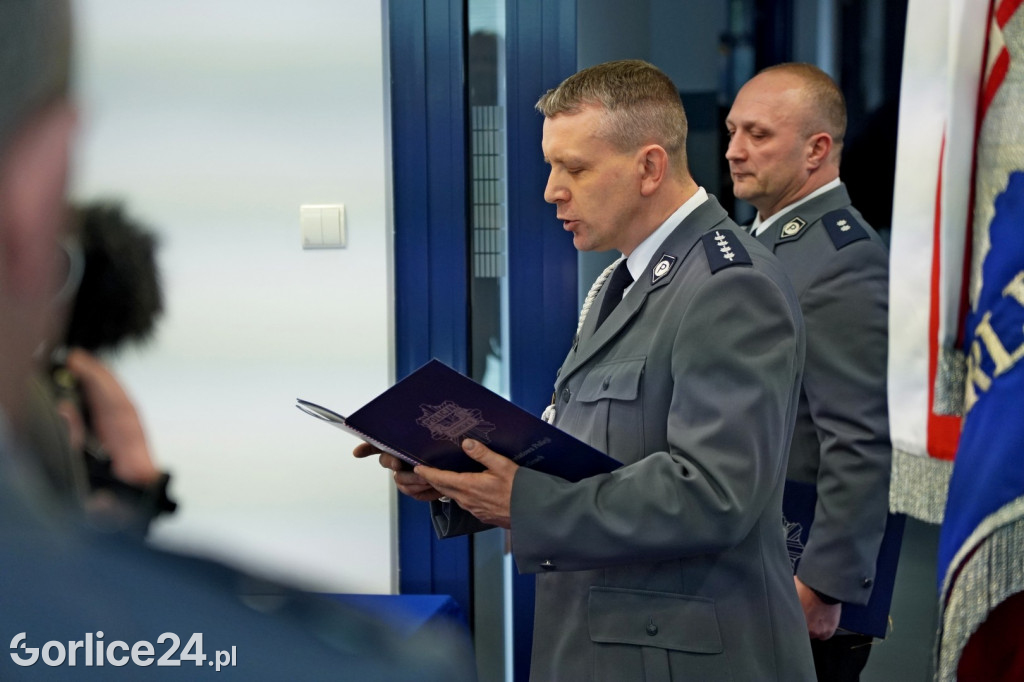 Pożegnanie Komendant KPP w Gorlicach (23.02.)