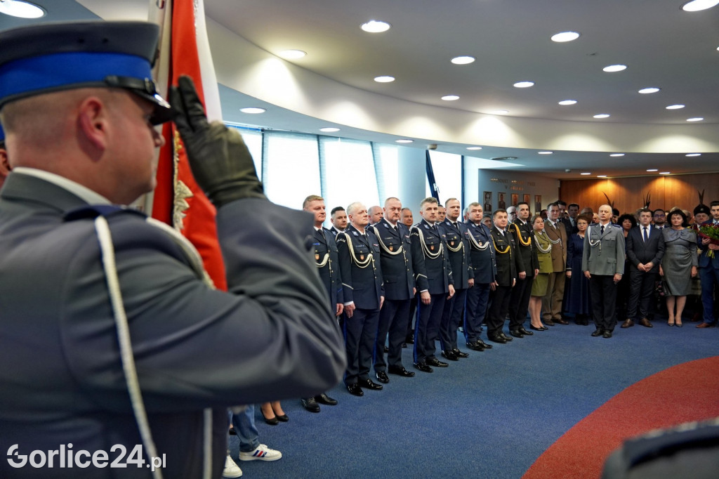 Pożegnanie Komendant KPP w Gorlicach (23.02.)