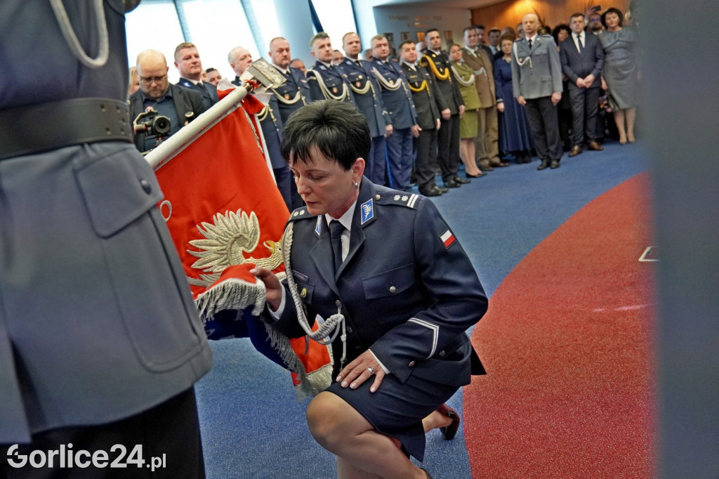 Pożegnanie Komendant KPP w Gorlicach (23.02.)