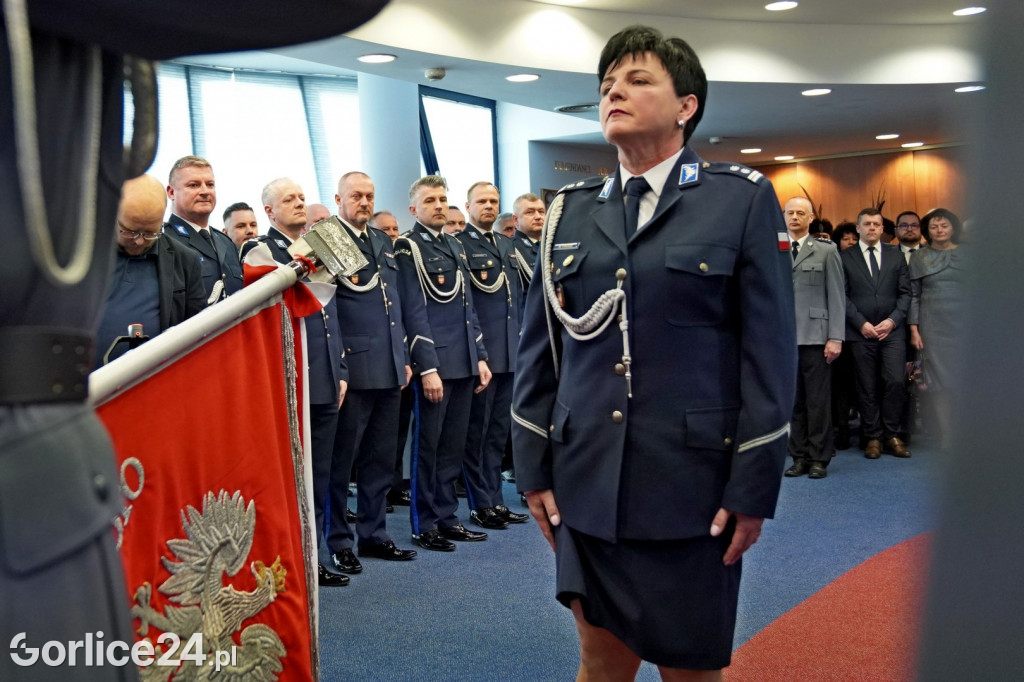 Pożegnanie Komendant KPP w Gorlicach (23.02.)