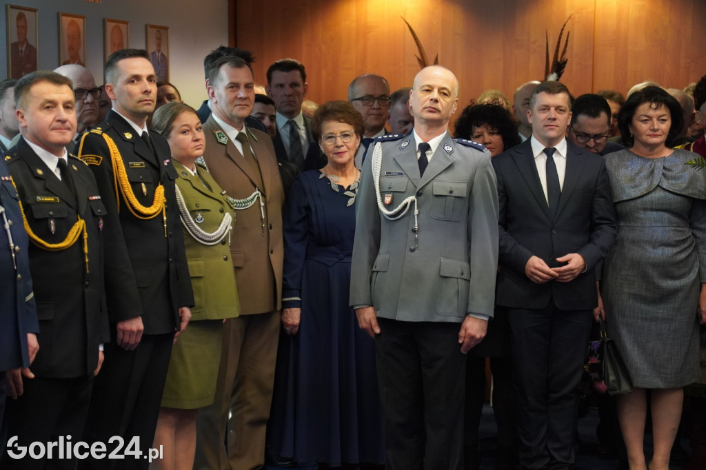 Pożegnanie Komendant KPP w Gorlicach (23.02.)